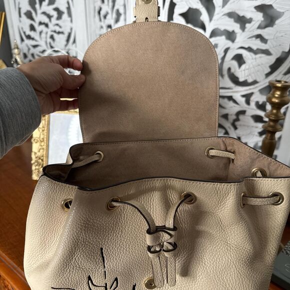 Coach X Jean-michel Basquiat Kleo Backpack in Leather C5662 Limited Edition - Picture 4 of 8